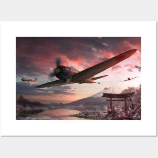 A6M Zero Posters and Art